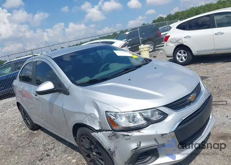 2017 Chevrolet Sonic Ls Manual z USA, uszkodzony, nr VIN 1G1JA5SH1H4170723